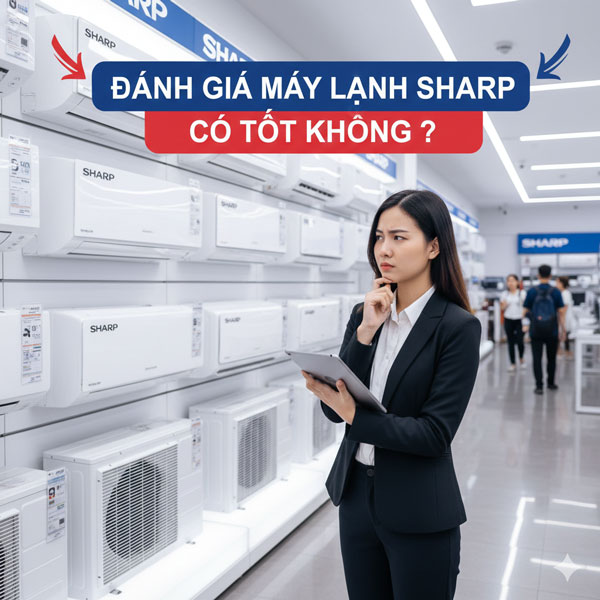 Đánh giá máy lạnh Sharp có tốt không?